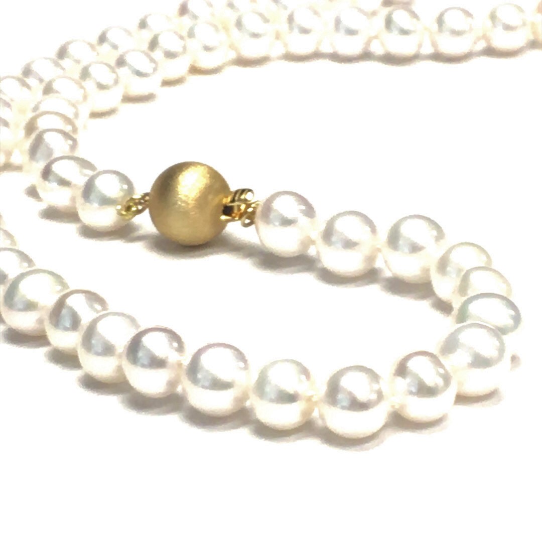 Pearl mala,pearl necklace,pearl haram,pearl jewelry,pearl long necklac –  Nihira