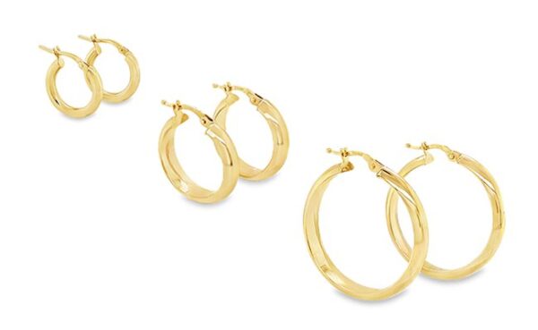 Gold Hoop Earrings
