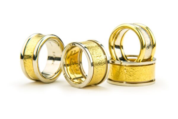 Hammered Ring Collection