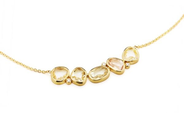 Multi-coloured Sapphire Necklace