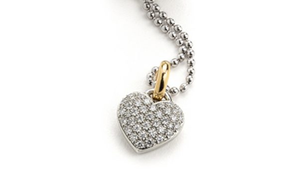 Pavé Heart Pendant