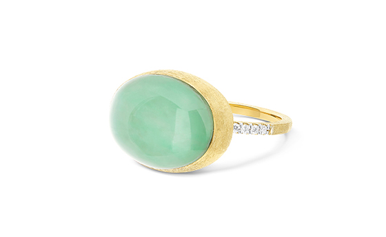 Jadeite Boule Ring
